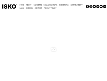 Tablet Screenshot of isko.com.tr