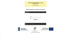 Desktop Screenshot of platforma.isko.pl
